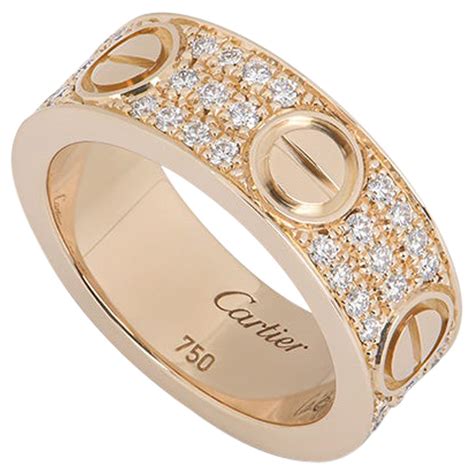 cartier diamond ring collection